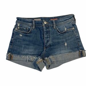 Anthropologie Pilcro Blue Jean Shorts
